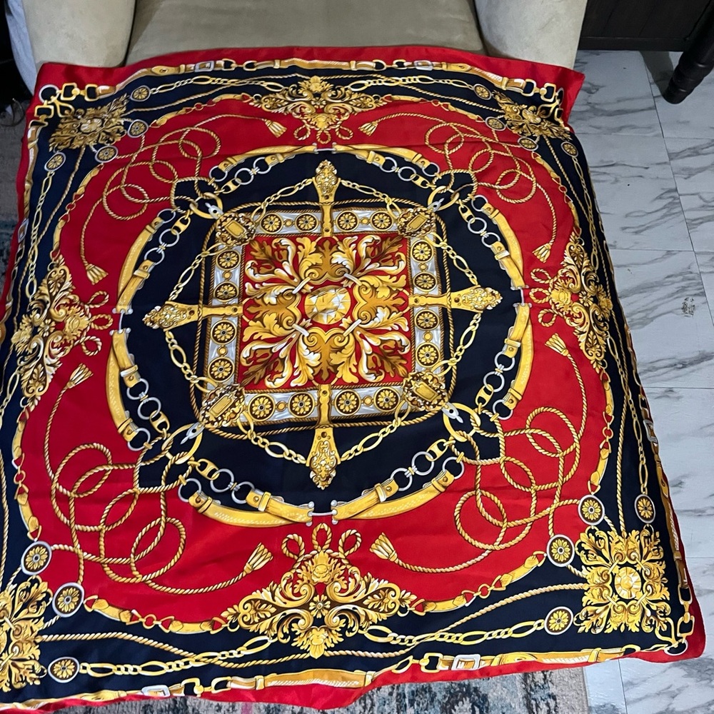 Art of the Scarf - Made in Italy Polyester Scarf!